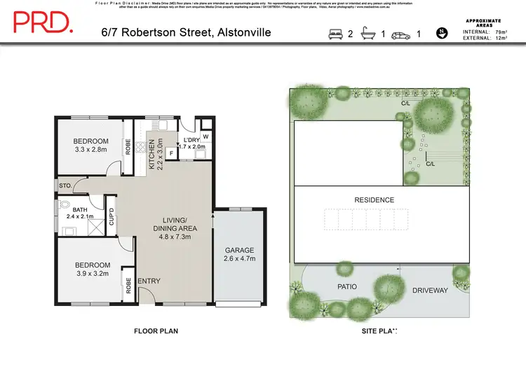 Floorplan of Homely house listing, 6/7 Robertson Street, Alstonville NSW 2477