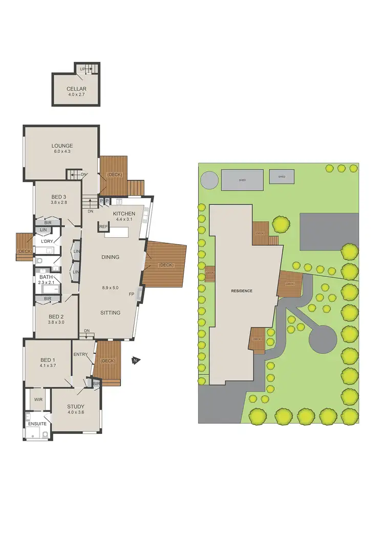 Floorplan of Homely house listing, 23 Fore Street, Whittlesea VIC 3757