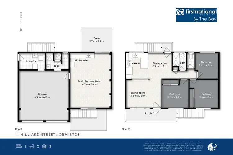 Floorplan of Homely house listing, 11 Hilliard Street, Ormiston QLD 4160