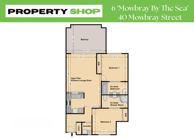 Floorplan of Homely apartment listing, 6/40 Mowbray Street, Port Douglas QLD 4877