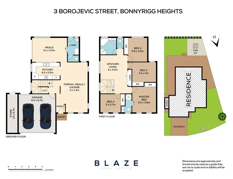 Floorplan of Homely house listing, 3 Borojevic Street, Bonnyrigg Heights NSW 2177