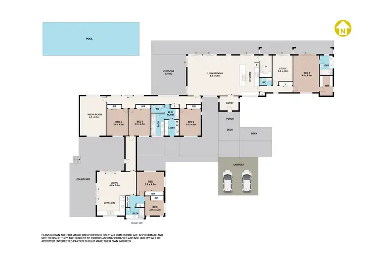 Floorplan of Homely house listing, 10 Moss Ridge, Sackville North NSW 2756