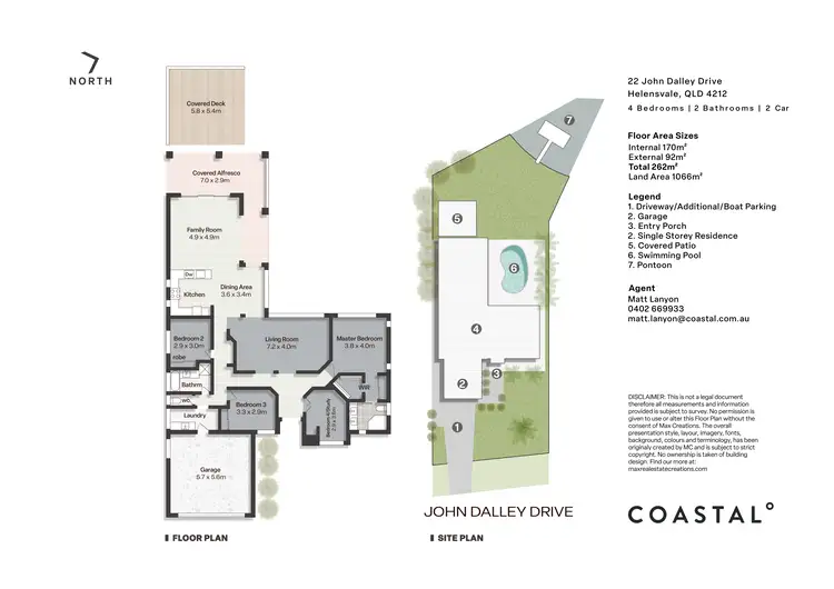 Floorplan of Homely house listing, 22 John Dalley Drive, Helensvale QLD 4212