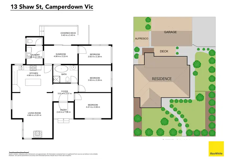 Floorplan of Homely house listing, 13 Shaw Street, Camperdown VIC 3260