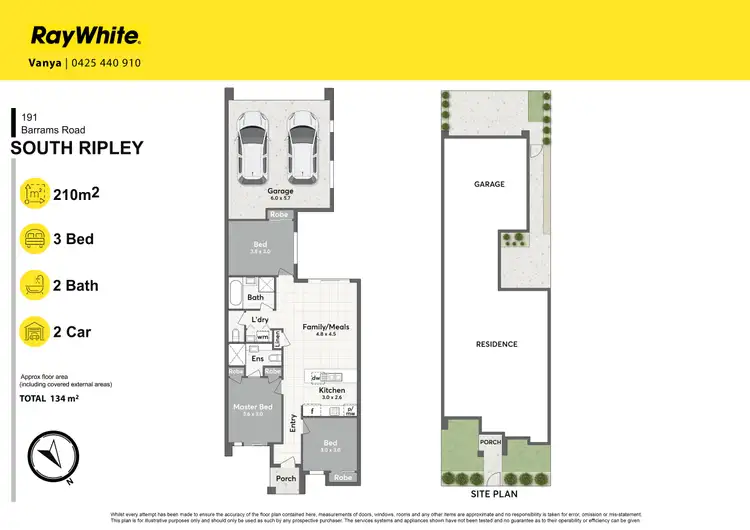 Floorplan of Homely house listing, 191 Barrams Road, South Ripley QLD 4306