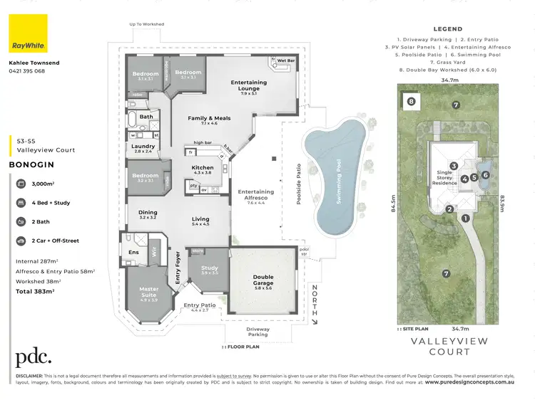 Floorplan of Homely house listing, 53-55 Valleyview Court, Bonogin QLD 4213