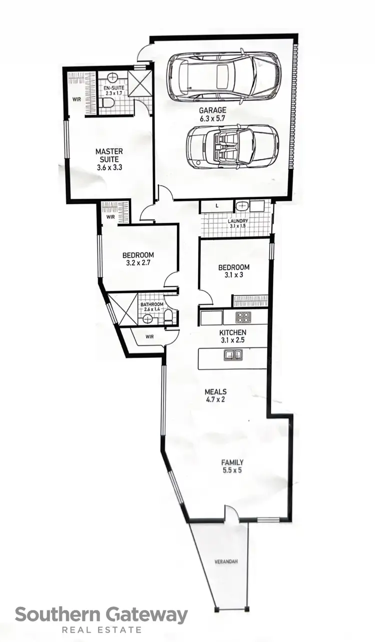 Floorplan of Homely house listing, 21 Leda Boulevard, Wellard WA 6170