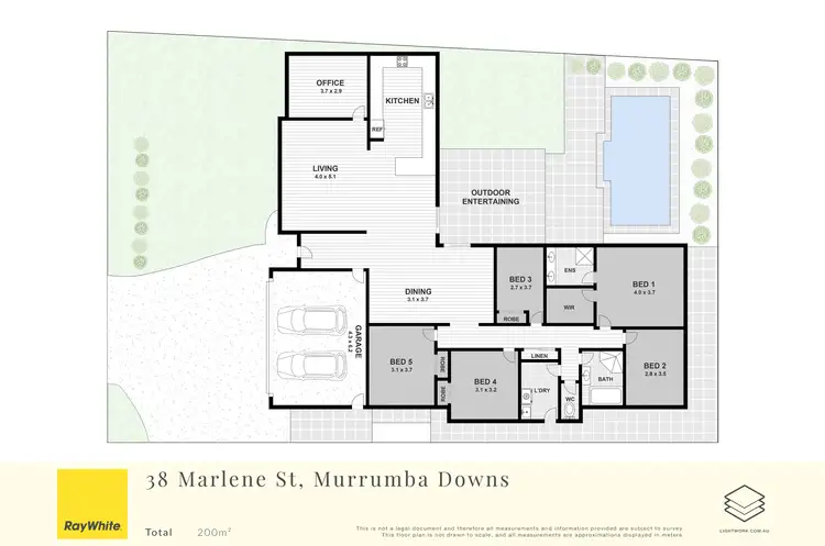 Floorplan of Homely house listing, 38 Marlene Street, Murrumba Downs QLD 4503