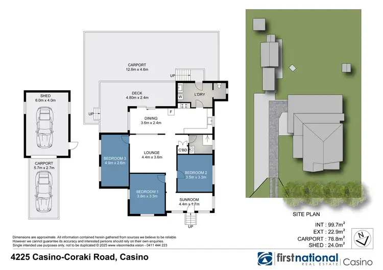 Floorplan of Homely house listing, 4225 Casino Coraki Road, Casino NSW 2470