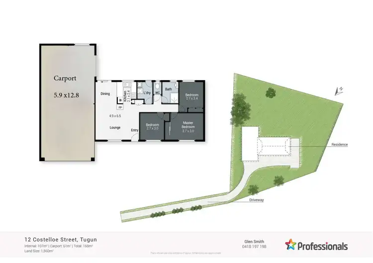 Floorplan of Homely house listing, 12 Costelloe Street, Tugun QLD 4224