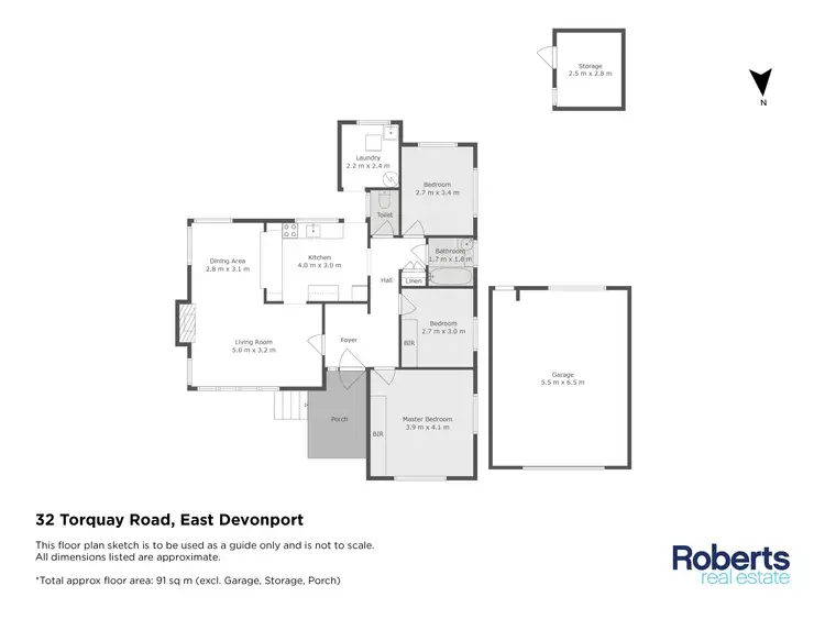 Floorplan of Homely house listing, 32 Torquay Road, East Devonport TAS 7310