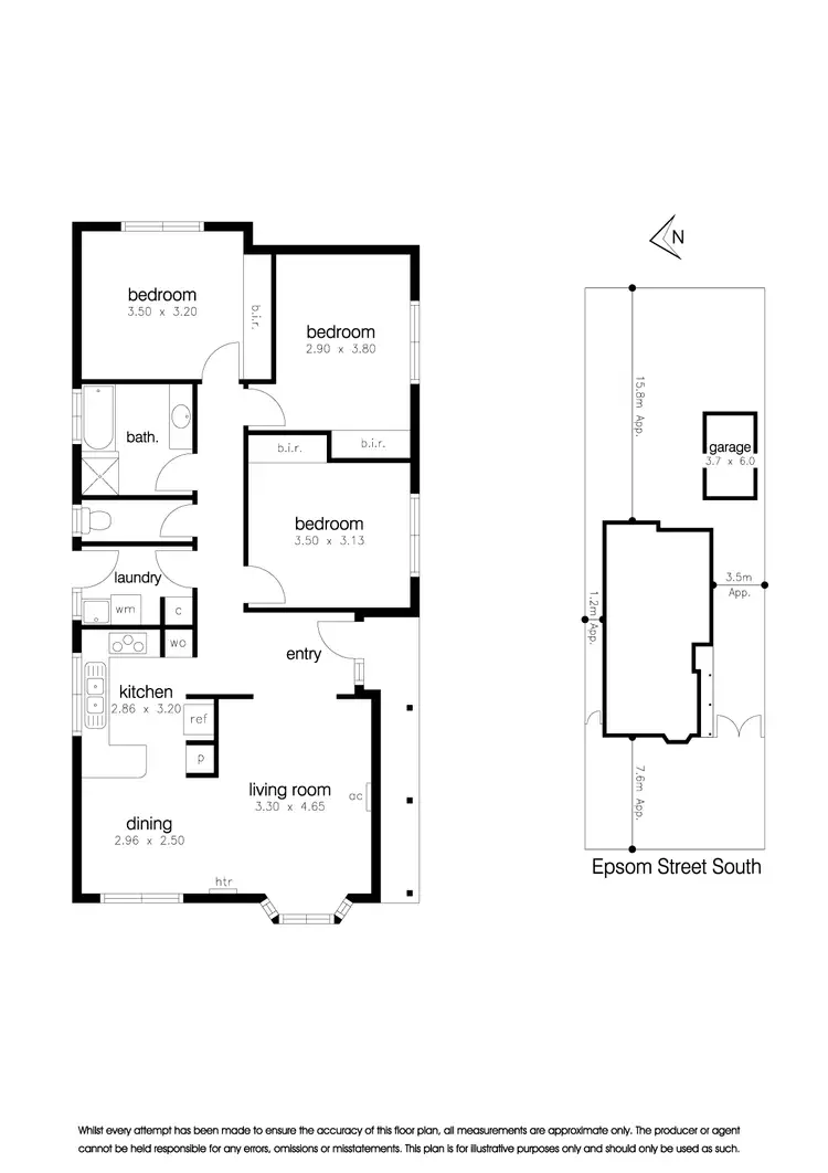 Floorplan of Homely house listing, 53 Epsom Street South, Altona Meadows VIC 3028