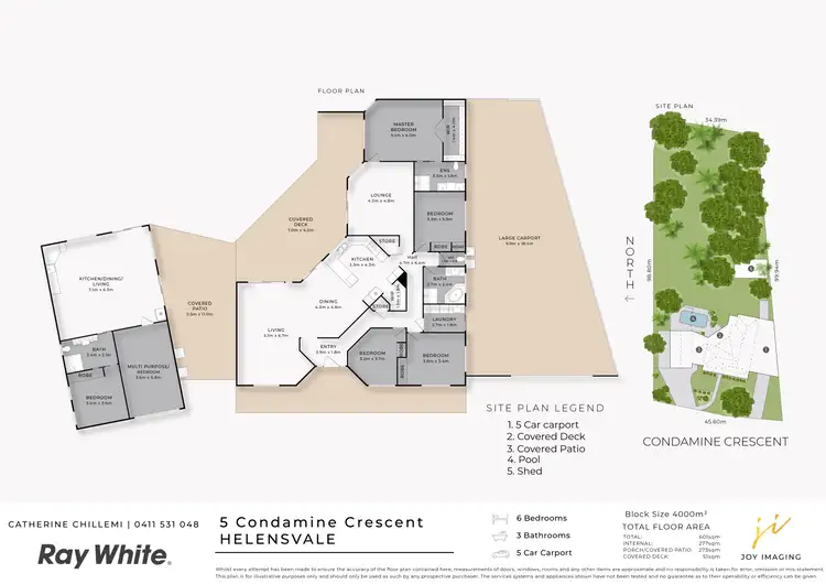 Floorplan of Homely house listing, 5 Condamine Crescent, Helensvale QLD 4212