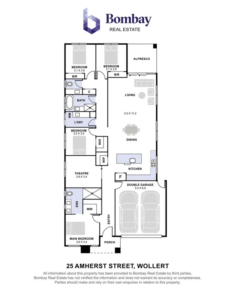 Floorplan of Homely house listing, 25 Amherst Street, Wollert VIC 3750
