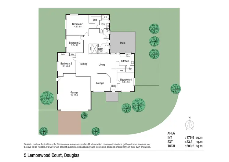 Floorplan of Homely house listing, 5 Lemonwood Court, Douglas QLD 4814