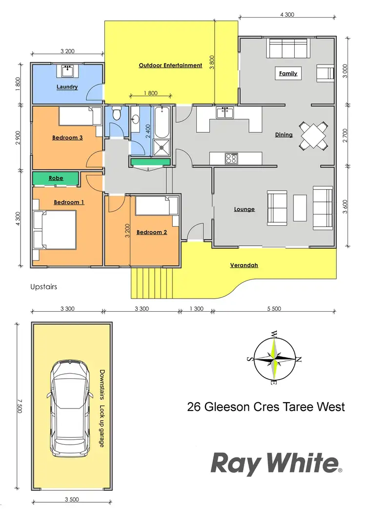 Floorplan of Homely house listing, 26 Gleeson Crescent, Taree NSW 2430