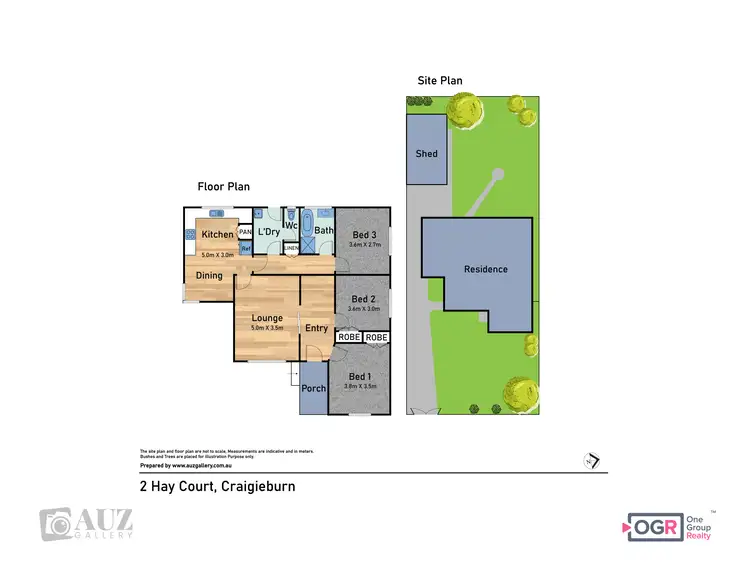 Floorplan of Homely house listing, 2 Hay Court, Craigieburn VIC 3064