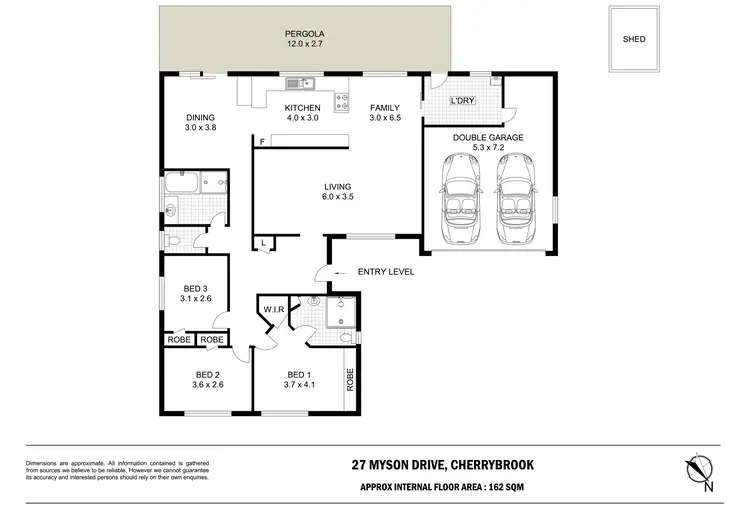 Floorplan of Homely house listing, 27 Myson Drive, Cherrybrook NSW 2126