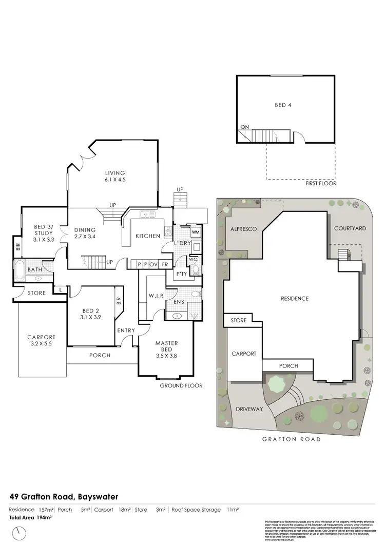 Floorplan of Homely house listing, 49 Grafton Road, Bayswater WA 6053