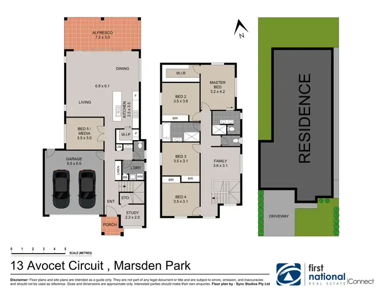 Floorplan of Homely house listing, 13 Avocet Circuit, Marsden Park NSW 2765