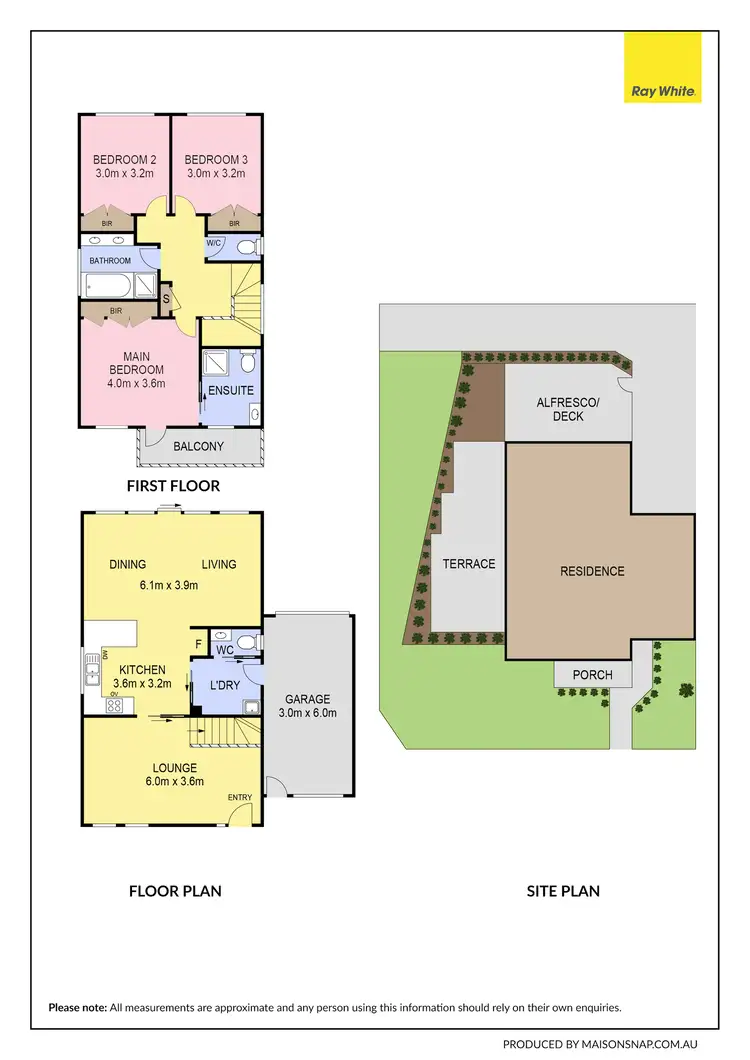 Floorplan of Homely townhouse listing, 20 Columbia Circuit, Broadmeadows VIC 3047