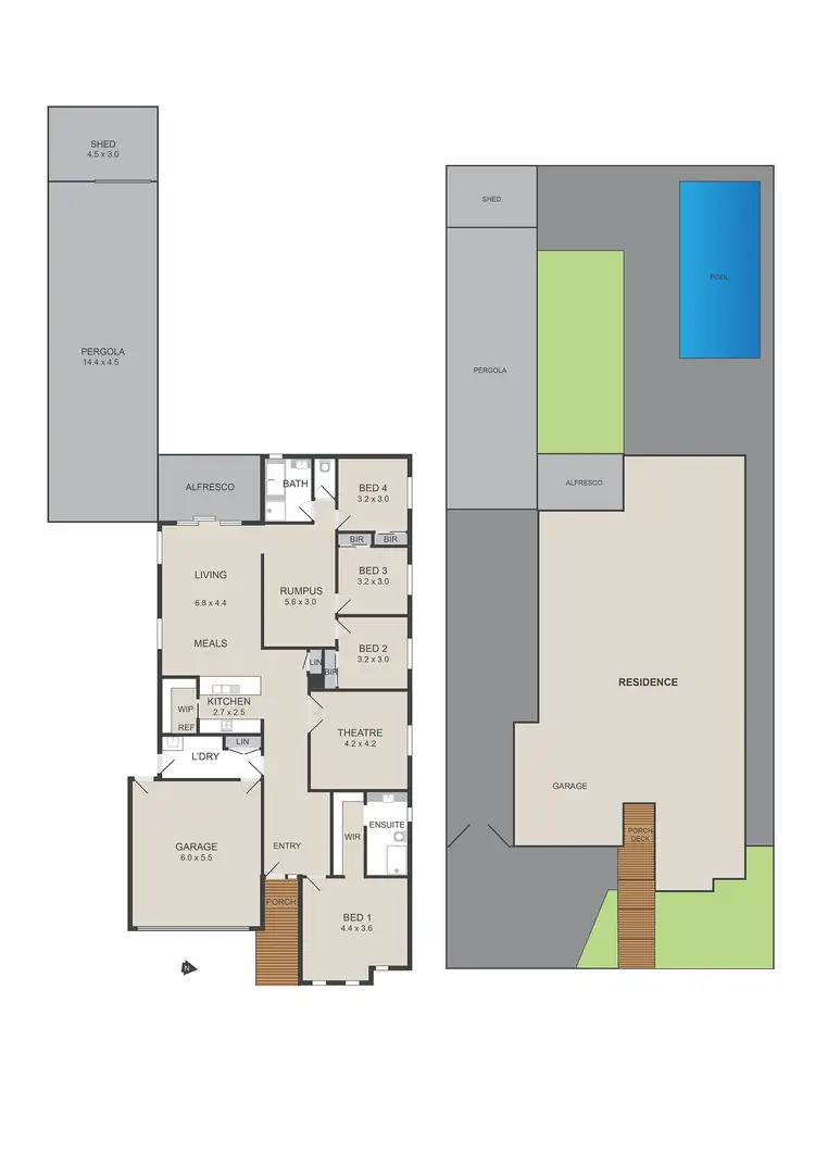 Floorplan of Homely house listing, 35 Fitzroy Way, Whittlesea VIC 3757