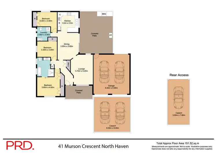 Floorplan of Homely house listing, 41 Murson Crescent, North Haven NSW 2443