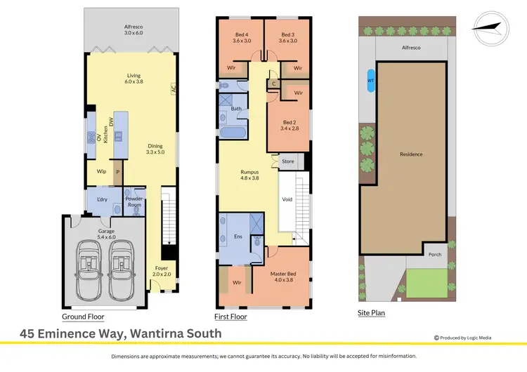 Floorplan of Homely house listing, 45 Eminence Way, Wantirna South VIC 3152