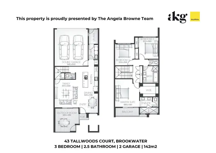Floorplan of Homely house listing, 43 Tall Woods Court, Brookwater QLD 4300