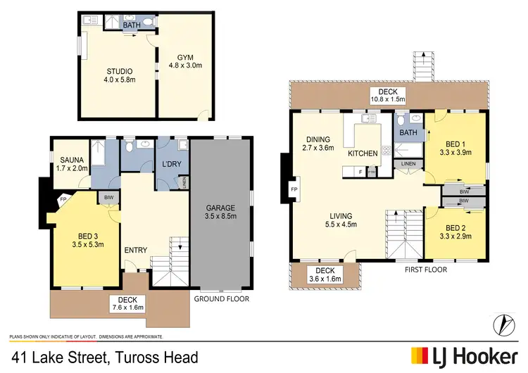 Floorplan of Homely house listing, 41 Lake Street, Tuross Head NSW 2537