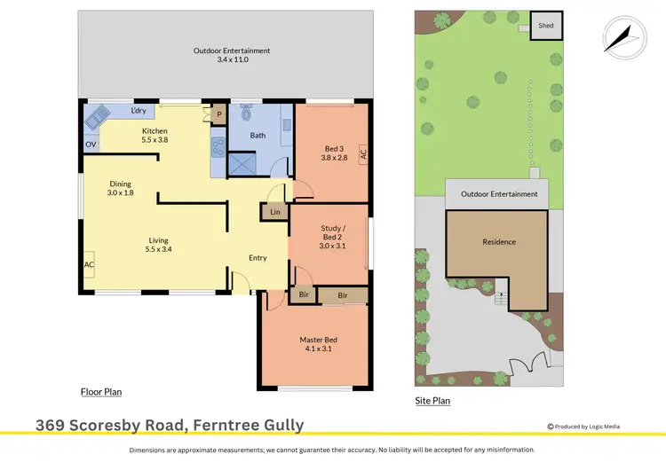 Floorplan of Homely house listing, 369 Scoresby Road, Ferntree Gully VIC 3156