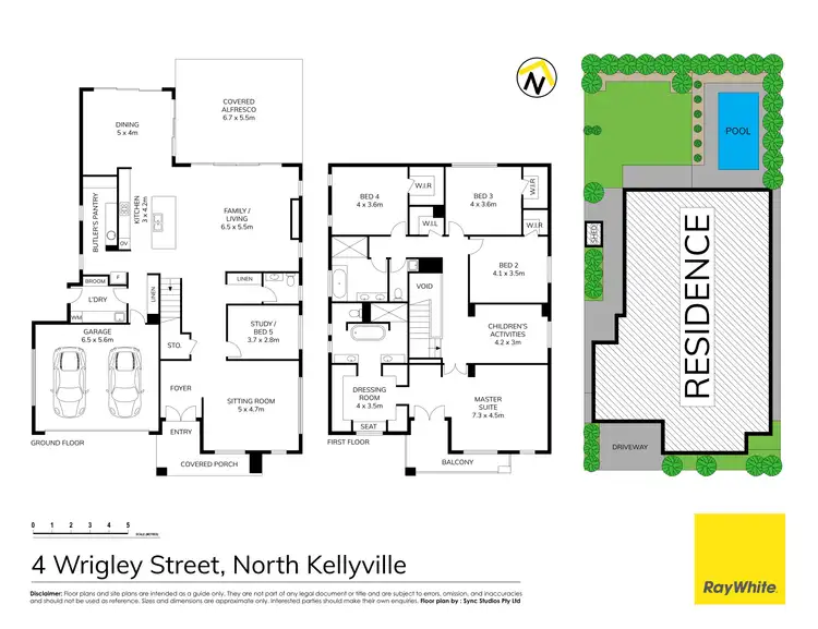 Floorplan of Homely house listing, 4 Wrigley Street, North Kellyville NSW 2155
