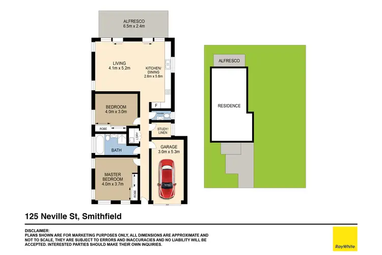 Floorplan of Homely house listing, 125 Neville Street, Smithfield NSW 2164