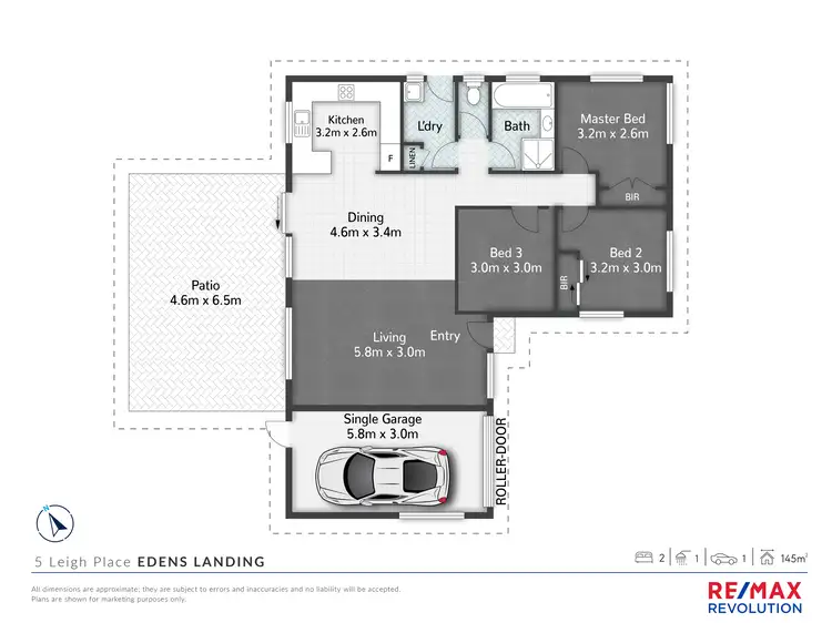Floorplan of Homely house listing, 5 Leigh Place, Edens Landing QLD 4207