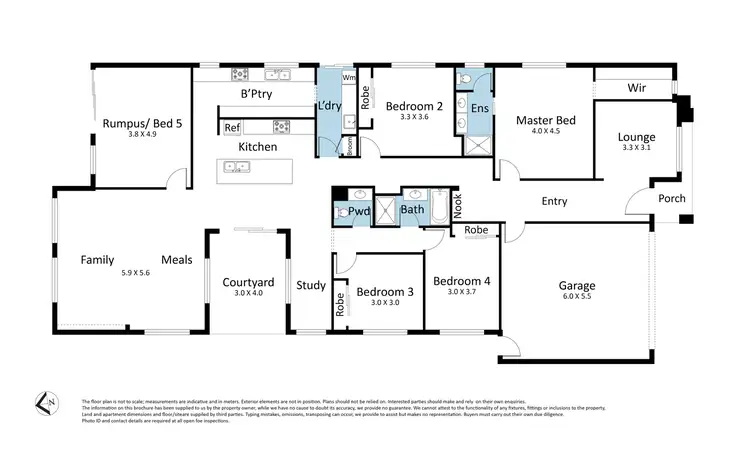 Floorplan of Homely house listing, 50 Cuttlefish Circuit, Tarneit VIC 3029