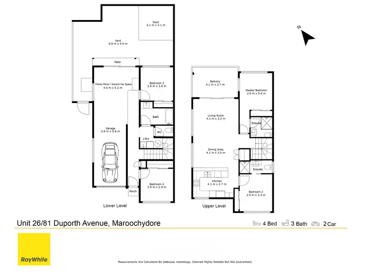 Floorplan of Homely townhouse listing, 26/81 Duporth Avenue, Maroochydore QLD 4558