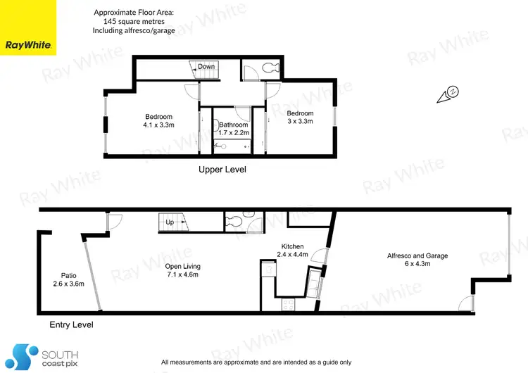 Floorplan of Homely townhouse listing, 2/33-35 Clyde Street, Batemans Bay NSW 2536