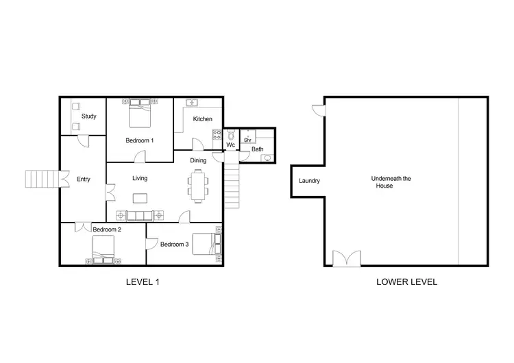 Floorplan of Homely house listing, 1 Howitt Street, North Ward QLD 4810