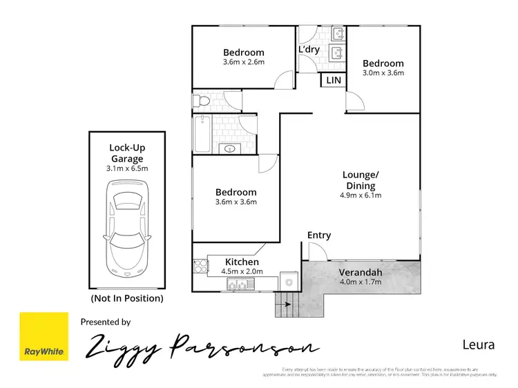 Floorplan of Homely villa listing, 4/21 Jersey Avenue, Leura NSW 2780