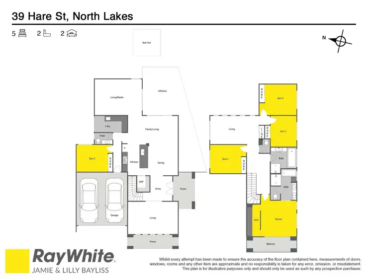 Floorplan of Homely house listing, 39 Hare Street, North Lakes QLD 4509