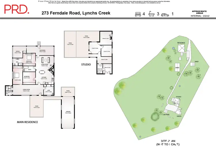 Floorplan of Homely rural property listing, 273 Ferndale Rd, Kyogle NSW 2474