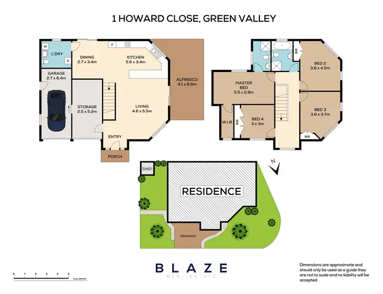 Floorplan of Homely house listing, 1 Howard Close, Green Valley NSW 2168