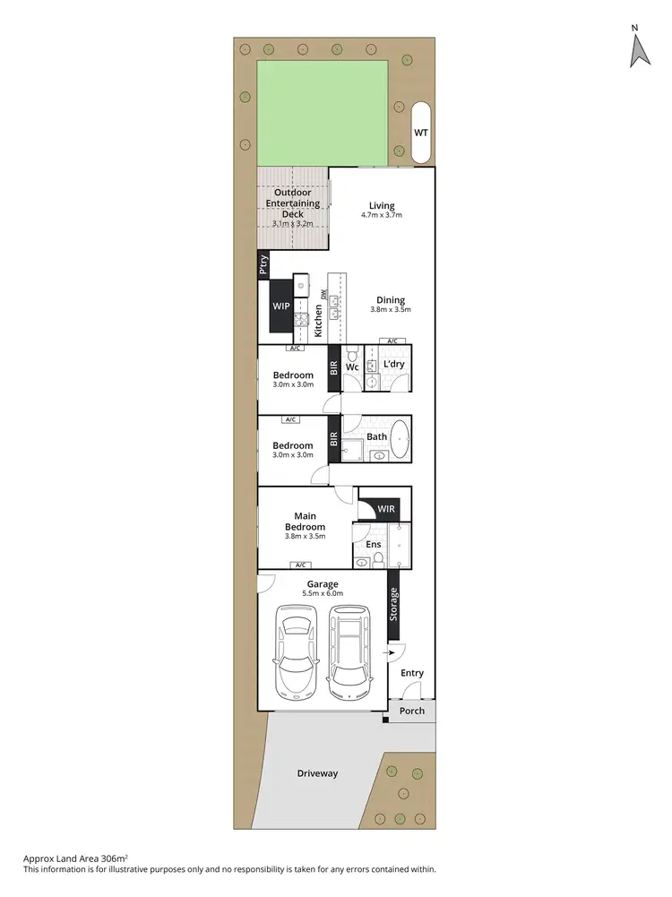 Floorplan of Homely house listing, 56B Itkeston Street, Herne Hill VIC 3218