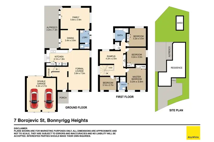 Floorplan of Homely house listing, 7 Borojevic Street, Bonnyrigg Heights NSW 2177