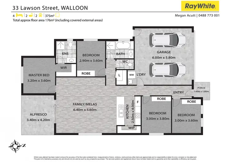 Floorplan of Homely house listing, 33 Lawson Street, Walloon QLD 4306