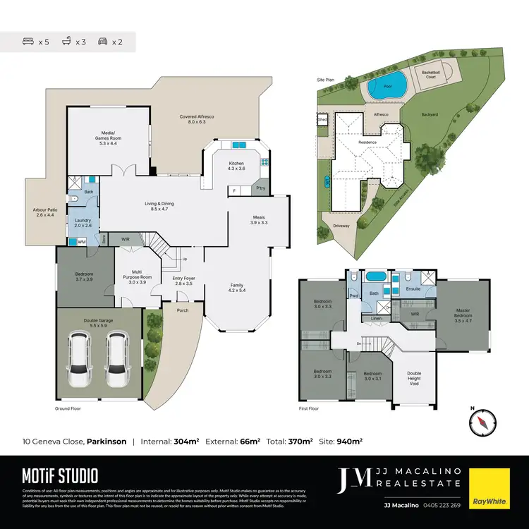 Floorplan of Homely house listing, 10 Geneva Close, Parkinson QLD 4115