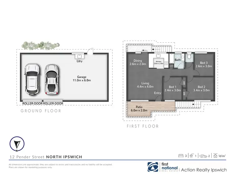 Floorplan of Homely house listing, 12 Pender Street, North Ipswich QLD 4305