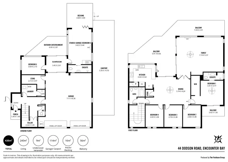 Floorplan of Homely house listing, 44 Dodson Road, Encounter Bay SA 5211
