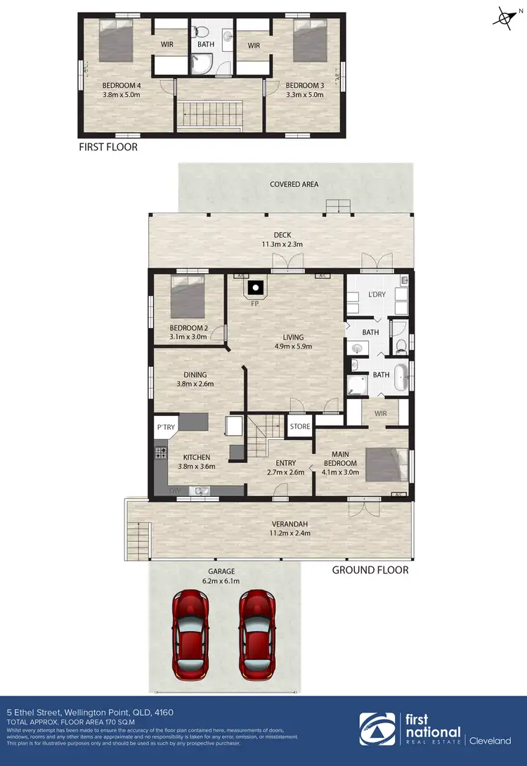 Floorplan of Homely house listing, 5 Ethel Street, Wellington Point QLD 4160