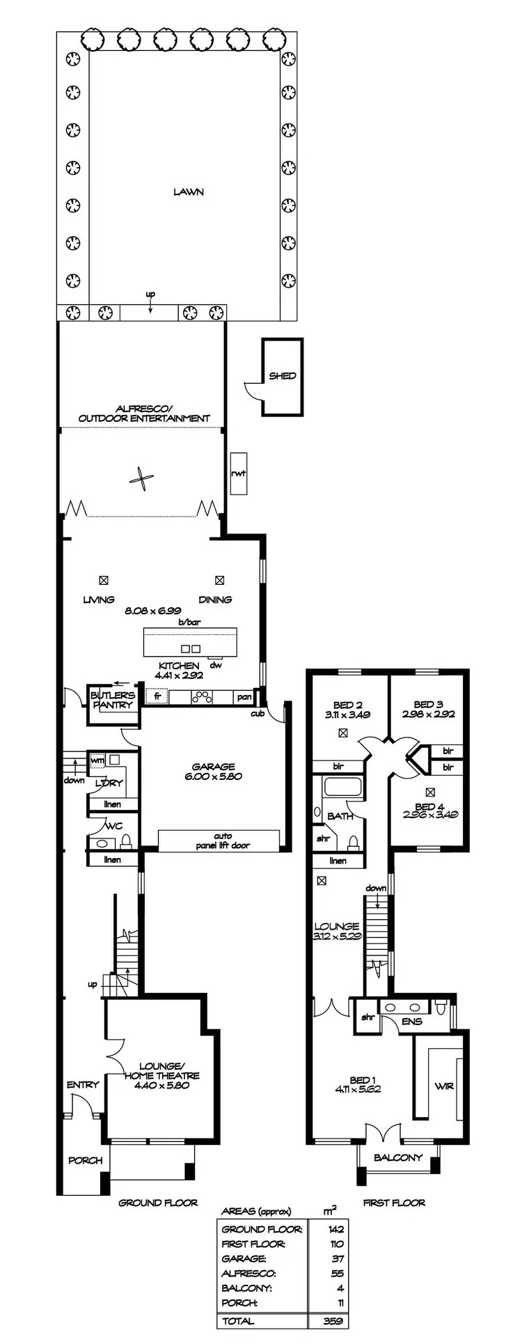 Floorplan of Homely house listing, 36 Brunswick Street, Walkerville SA 5081